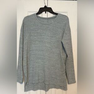 American Eagle Outfitters Heather Gray Plush Crewneck